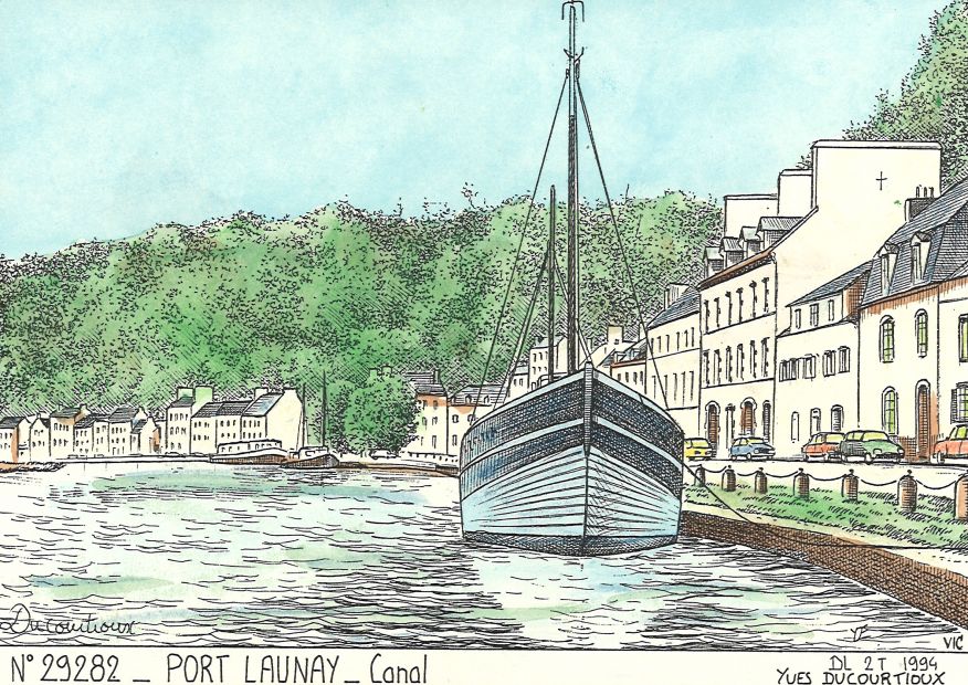 N 29282 - PORT LAUNAY - canal
