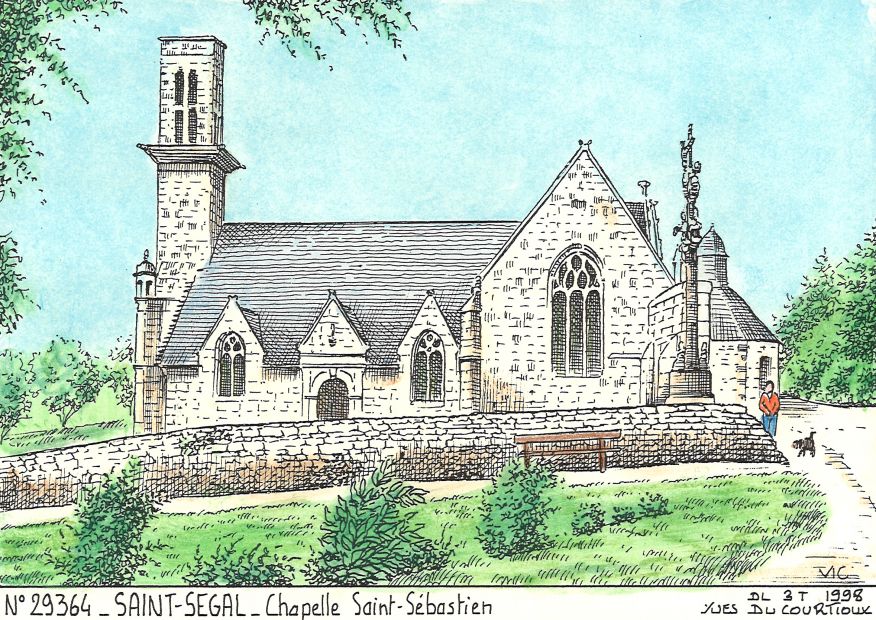 N 29364 - ST SEGAL - chapelle st sébastien