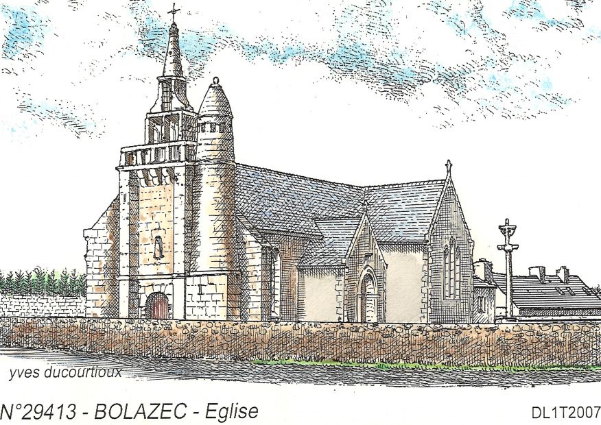 N 29413 - BOLAZEC - église