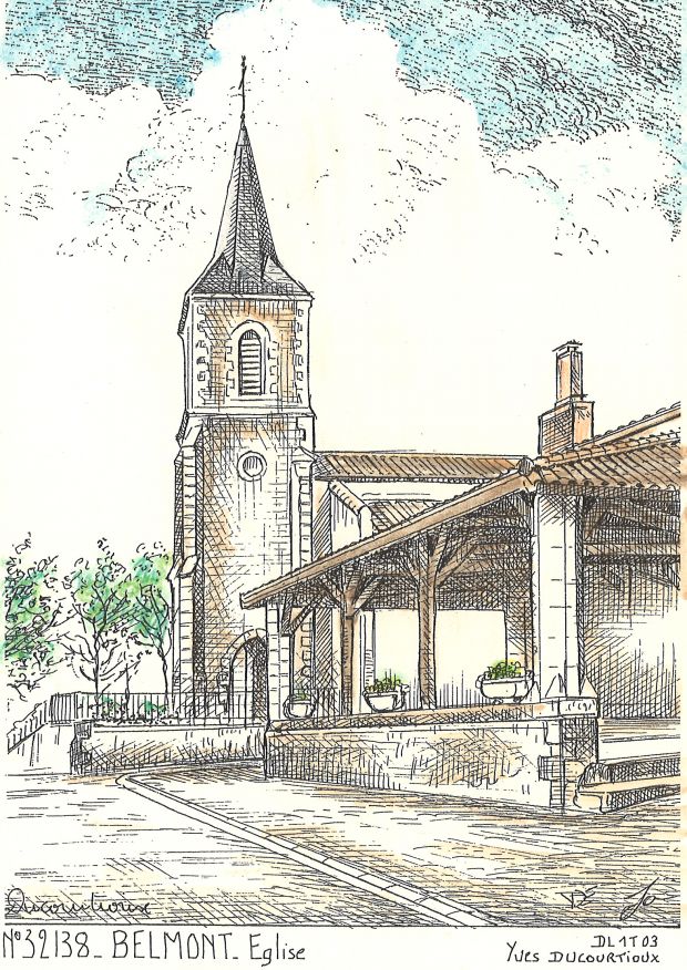 N 32138 - BELMONT - glise