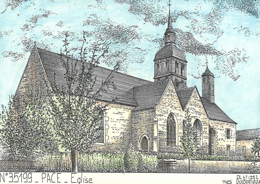 N 35199 - PACE - église