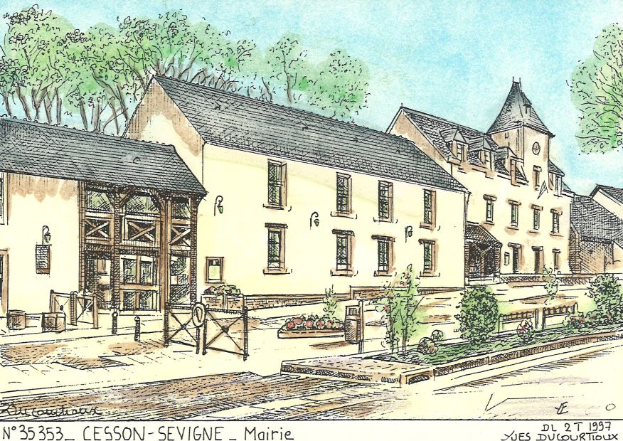 N 35353 - CESSON SEVIGNE - mairie