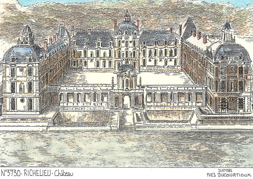 N 37030 - RICHELIEU - château