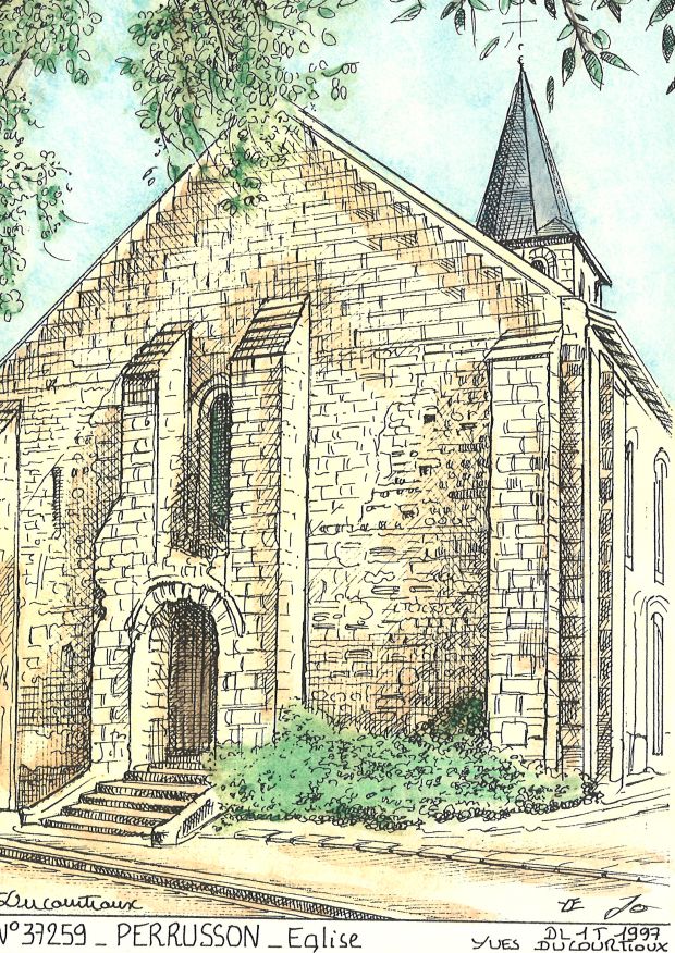 N 37259 - PERRUSSON - église