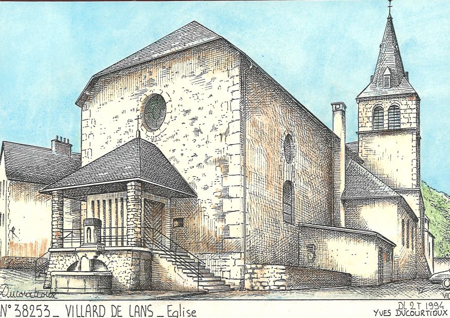 N 38253 - VILLARD DE LANS - église