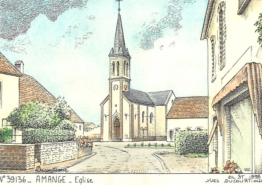 N 39136 - AMANGE - église