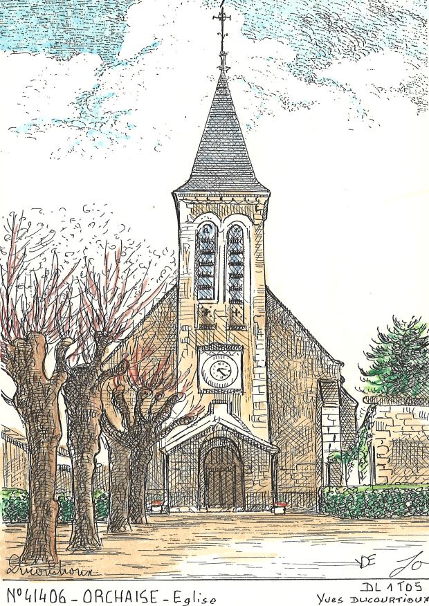 N 41406 - ORCHAISE - glise