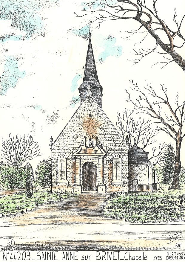 N 44203 - STE ANNE SUR BRIVET - chapelle