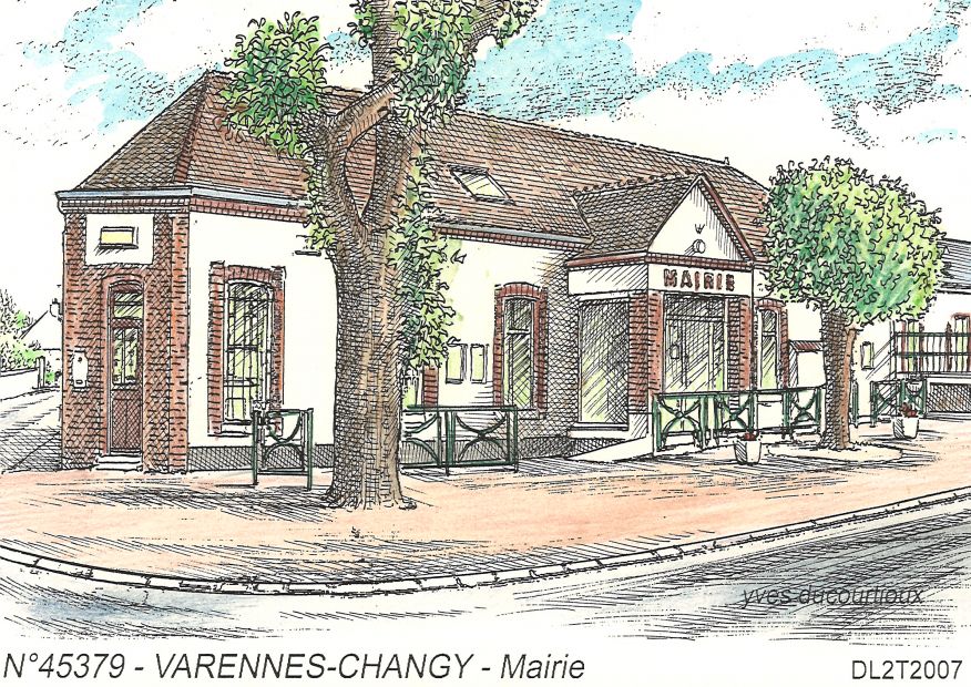 N 45379 - VARENNES CHANGY - mairie