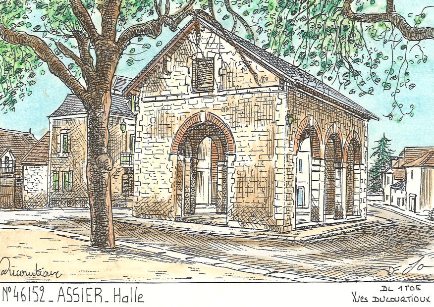 N 46152 - ASSIER - halle