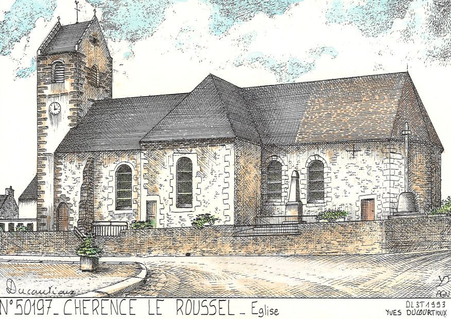N 50197 - CHERENCE LE ROUSSEL - glise
