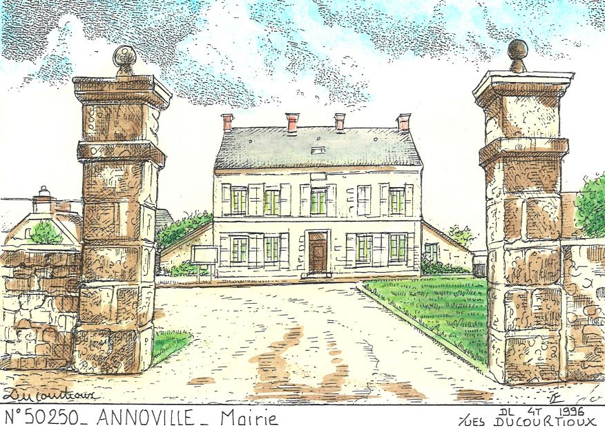 N 50250 - ANNOVILLE - mairie
