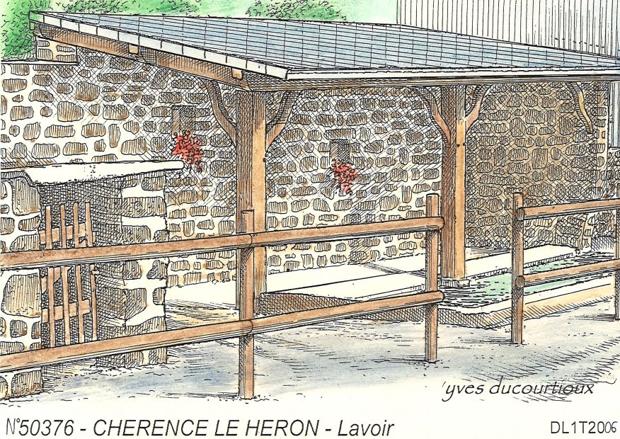 N 50376 - CHERENCE LE HERON - lavoir