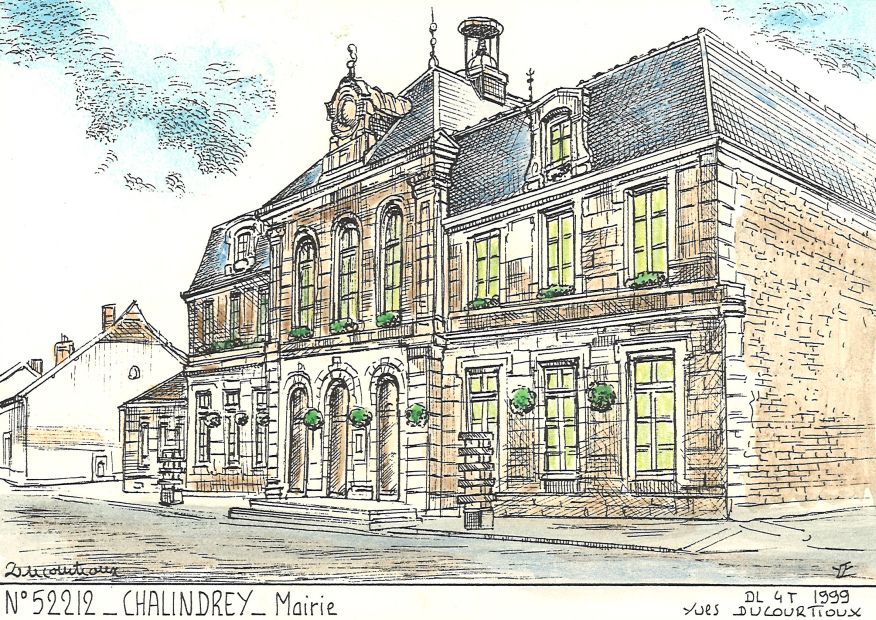 N 52212 - CHALINDREY - mairie