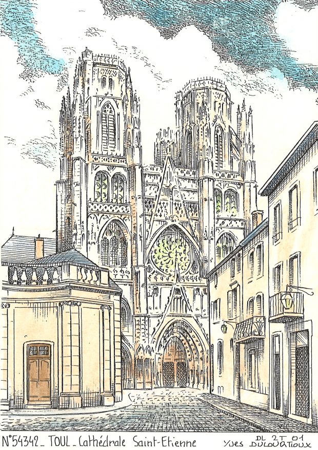 N 54342 - TOUL - cathdrale st tienne
