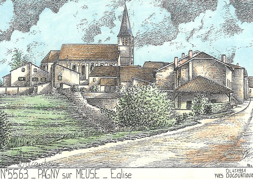 N 55063 - PAGNY SUR MEUSE - glise