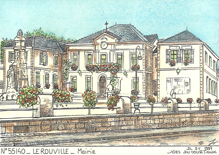 N 55140 - LEROUVILLE - mairie