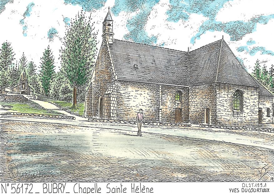 N 56172 - BUBRY - chapelle ste hlne