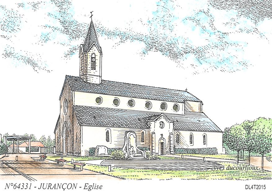 N 64331 - JURANCON - église