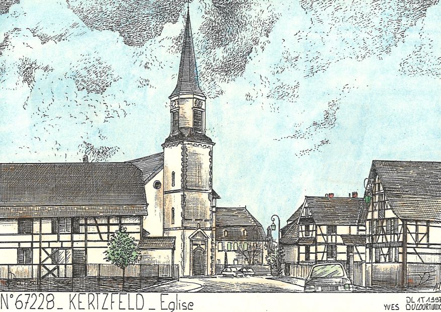 N 67228 - KERTZFELD - glise