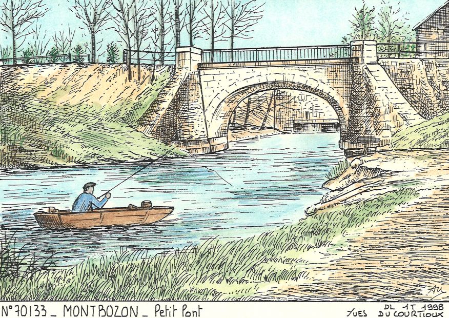 N 70133 - MONTBOZON - petit pont