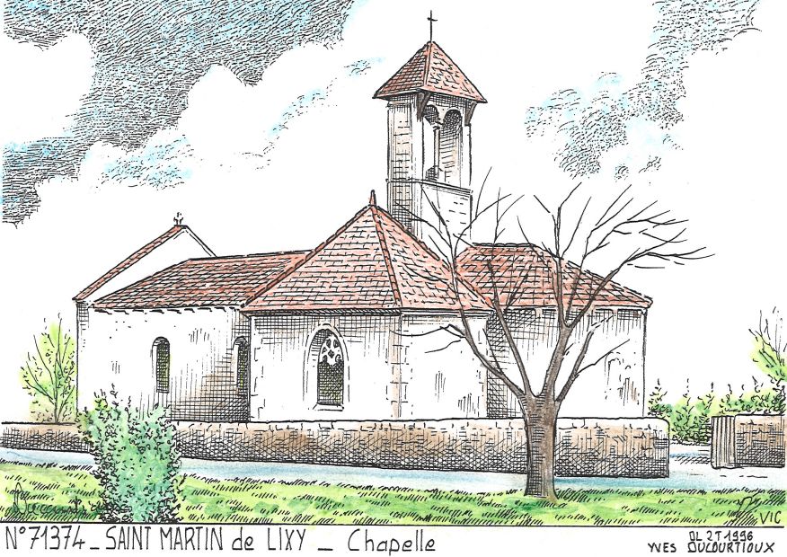 N 71374 - ST MARTIN DE LIXY - chapelle