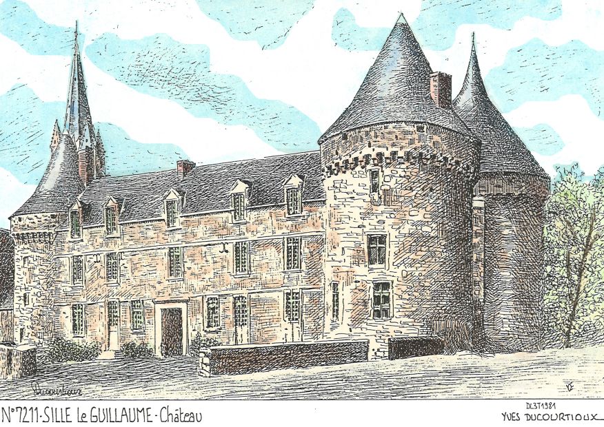 N 72011 - SILLE LE GUILLAUME - château