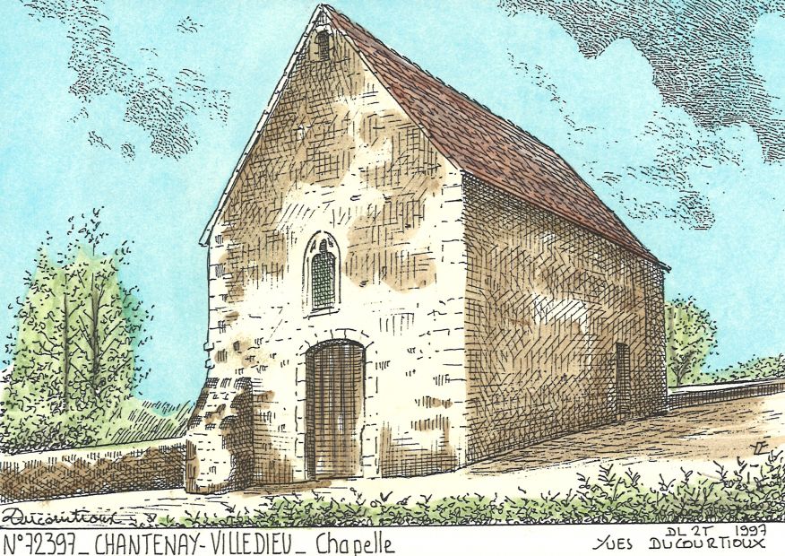N 72397 - CHANTENAY VILLEDIEU - chapelle