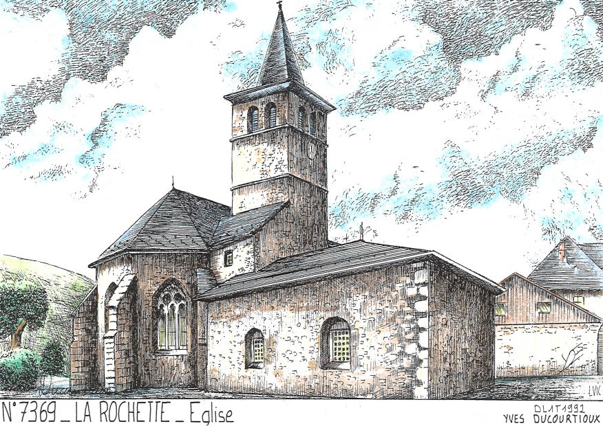 N 73069 - LA ROCHETTE - église