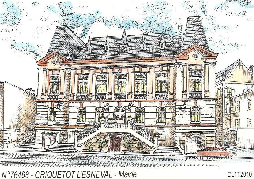 N 76468 - CRIQUETOT L ESNEVAL - mairie