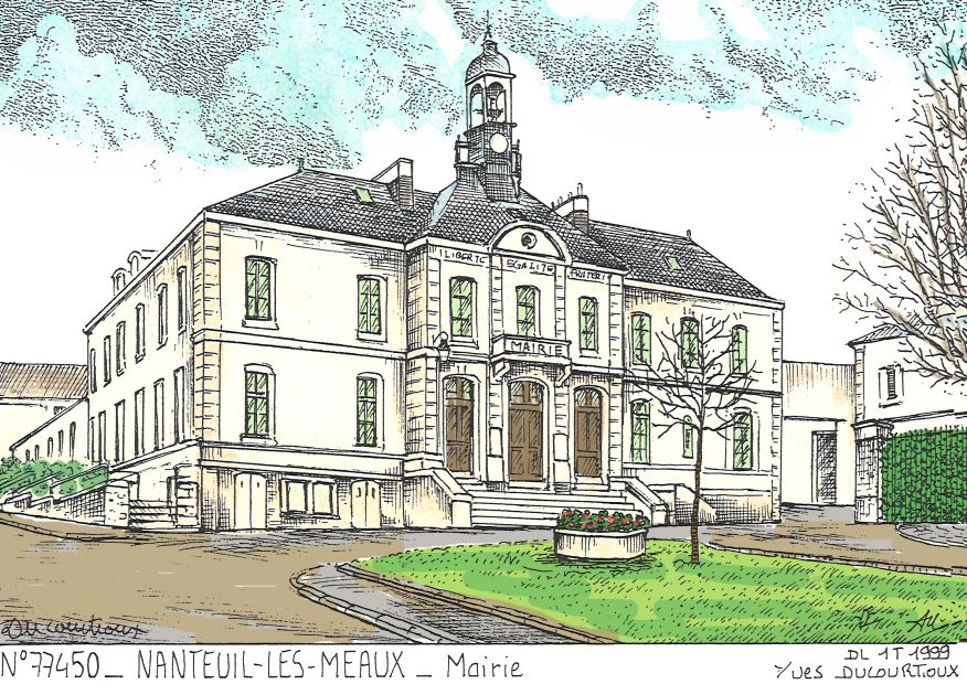 N 77450 - NANTEUIL LES MEAUX - mairie