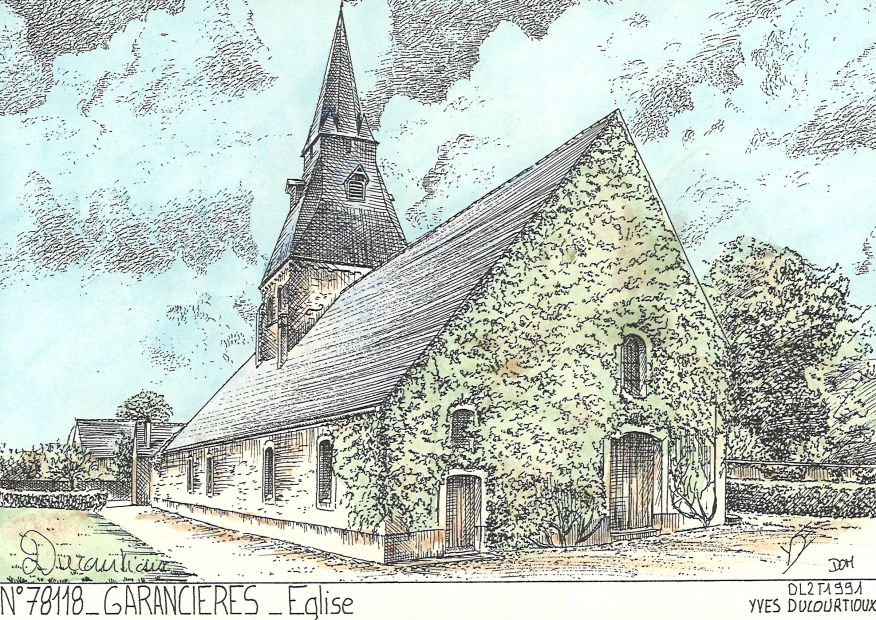 N 78118 - GARANCIERES - église