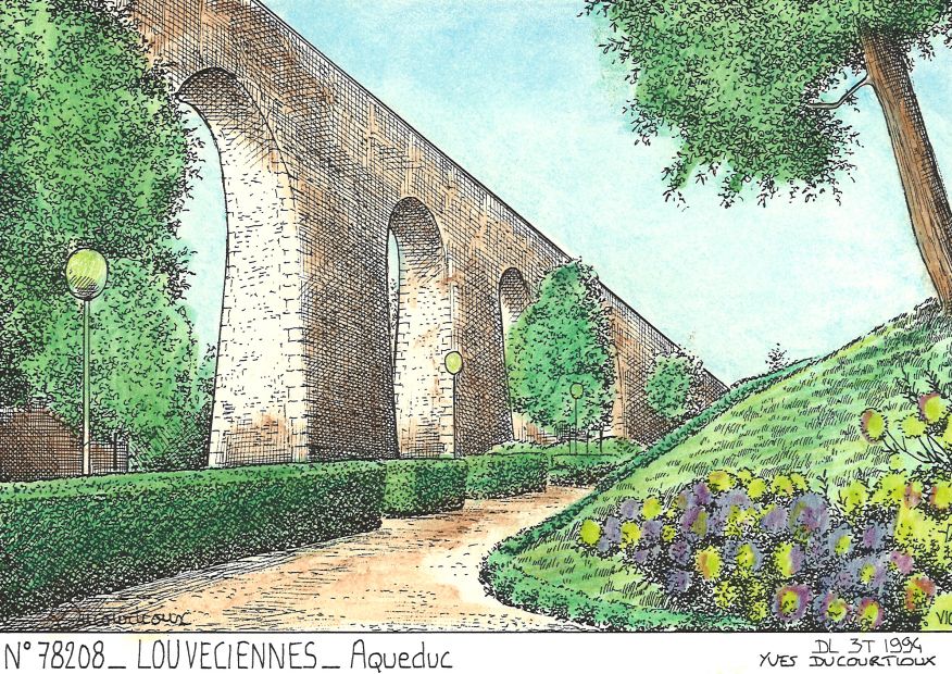 N 78208 - LOUVECIENNES - aqueduc
