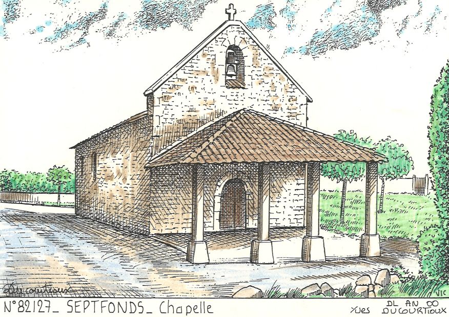 N 82127 - SEPTFONDS - chapelle