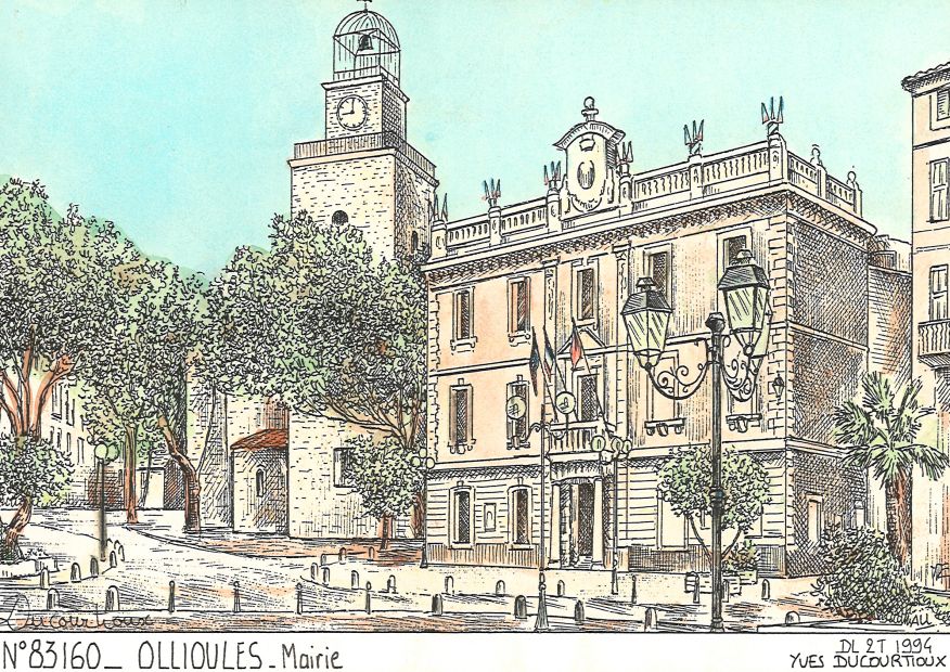 N 83160 - OLLIOULES - mairie