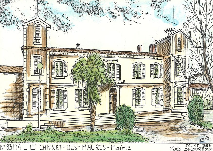 N 83174 - LE CANNET DES MAURES - mairie