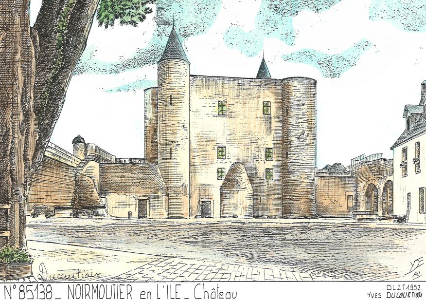 N 85138 - NOIRMOUTIER EN L ILE - château
