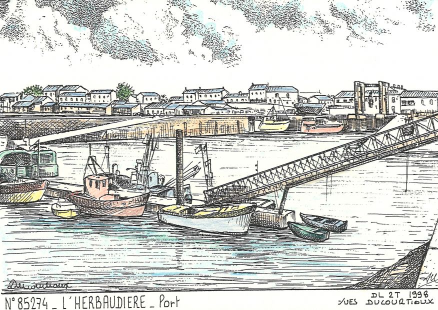 N 85274 - L HERBAUDIERE - port