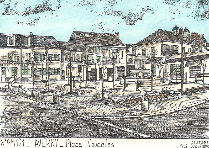 N 95121 - TAVERNY - place vaucelles