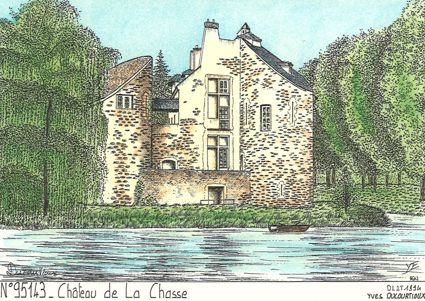 N 95143 - ST PRIX - château de la chasse