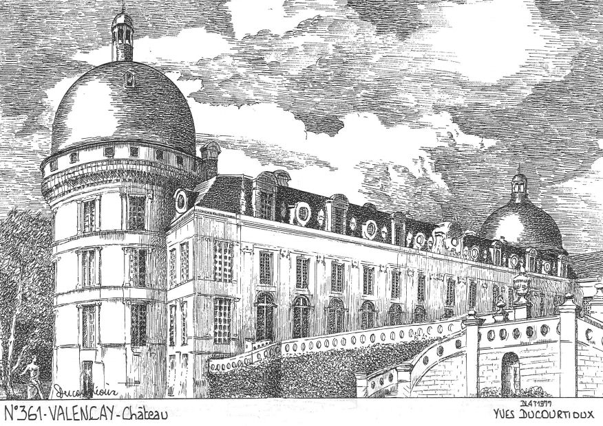 Cartes postales VALENCAY - château