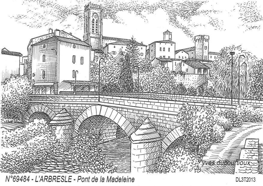 Souvenirs L ARBRESLE - pont de la madeleine