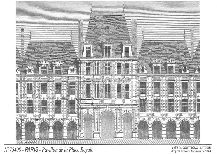 Souvenirs PARIS - pavillon de la place royale