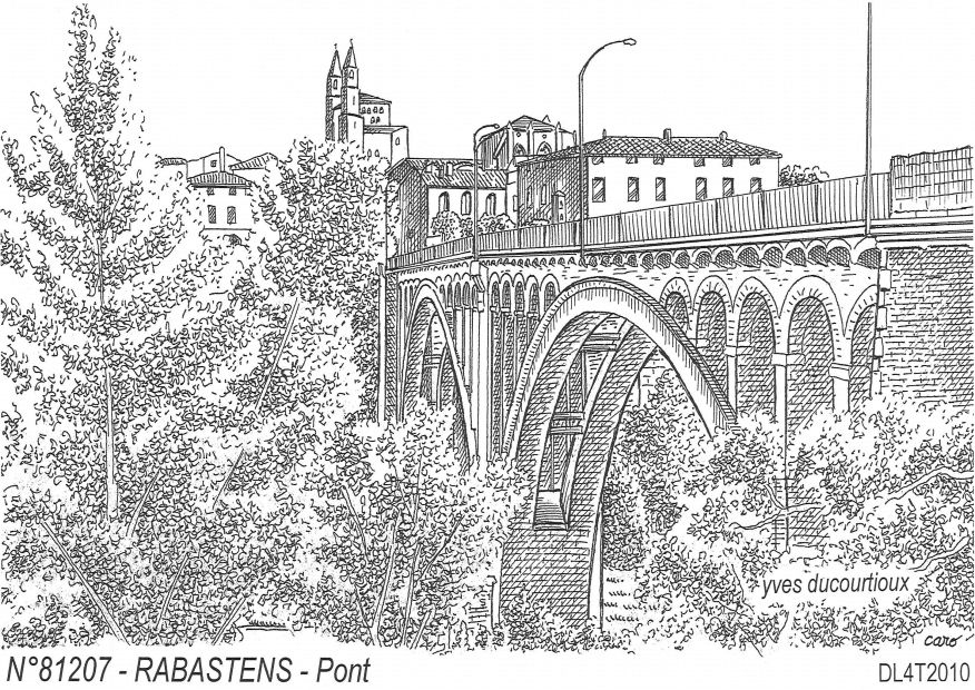 Cartes postales RABASTENS - pont