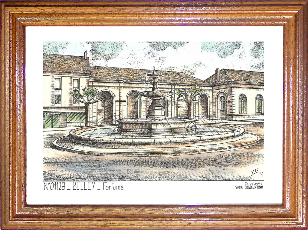 N 01128 - BELLEY - fontaine