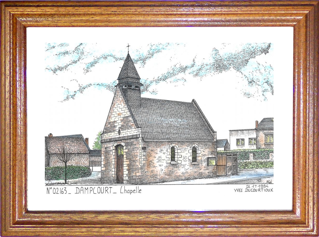N 02163 - MAREST DAMPCOURT - chapelle de dampcourt