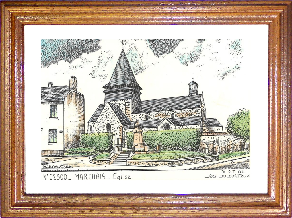 N 02300 - MARCHAIS - glise