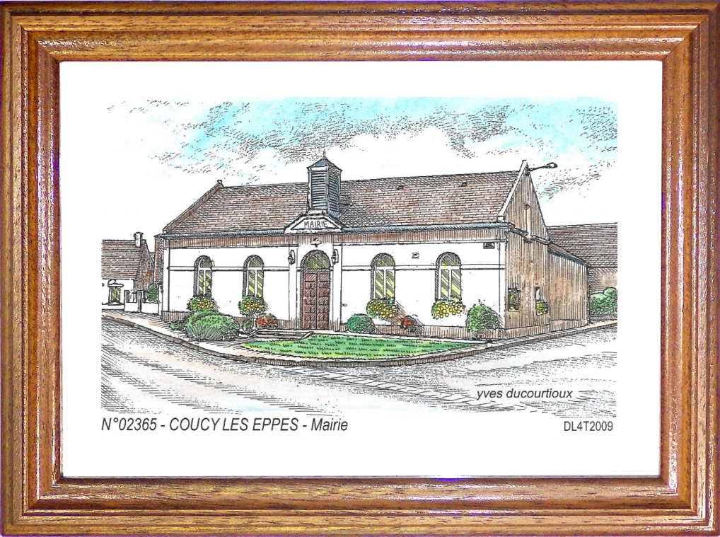 N 02365 - COUCY LES EPPES - mairie