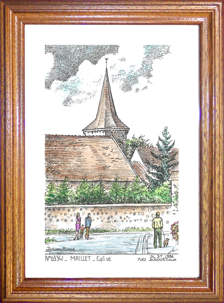 N 03341 - MAILLET - glise