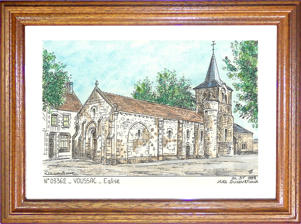 N 03362 - VOUSSAC - église